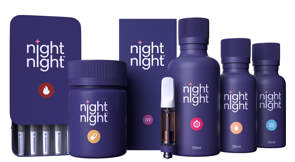 NightNight by Purileaf – Nightime focused cannabis products